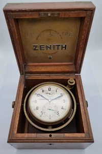 Zenith Rare and Very Chronometer Printer Le Locle Marine Mechanical Chronometer - Picture 1 of 12