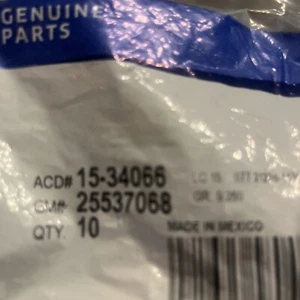 Genuine GM Multi-Purpose O-Ring 25537068 (sold Individually) - Picture 1 of 2