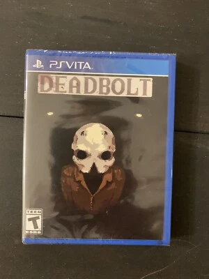 Deadbolt (Sony PlayStation Vita, 2019) Limited Run Games #228 - W/ Gold Card New - Image 1 of 2