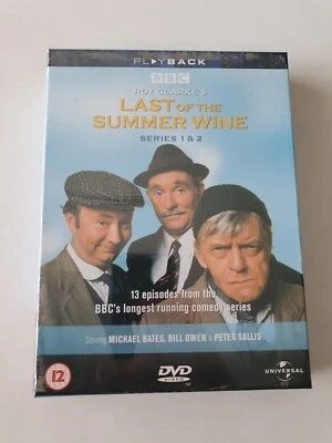 BBC Last Of The Summer Wine - Complete Series 1-2 (DVD BOX SET) NEW REGION 2 - Image 1 of 2