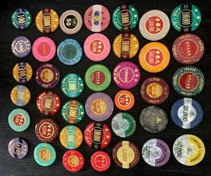 AOP Huge Collection of Casino Chips upto $1,000000 (188 chips ) - Picture 1 of 12