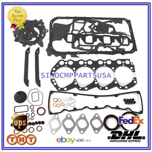 BD30 Full Overhaul Gasket Kit For Nissan Engine Hitachi EX60 EX70 Excavator Set - Picture 1 of 7