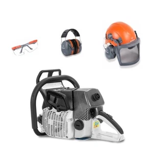 Cabezal eléctrico para motosierra Holzfforma G660PRO 92cc con gafas casco auditivo - Imagen 1 de 1