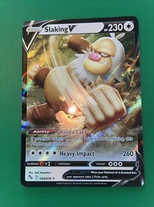 Pokémon TCG: Pokémon GO Slaking V 58/78 Ultra Rare NM/M - Picture 1 of 3