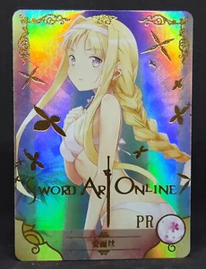 Alice Zuberg Goddess Story NS-5m02-PR-009 Promo PR Sword Art Online Card - Picture 1 of 4