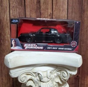 JADA Fast And Furious Dom's 1987 Buick Grand National 1:24 Diecast Car - Picture 1 of 6