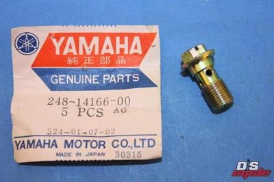 Yamaha AT1 CT1 DT100 LTMX YZ80 карбюратор банджо болт новый из старых запасов OEM - Изображение 1 из 4