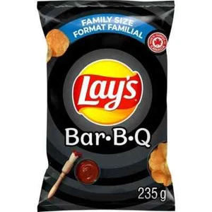 BOLSAS DE TAMAÑO FAMILIAR DE PATATAS FRITAS LAYS 2x235 g FRESCAS Y SEGURAS - Imagen 1 de 2