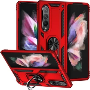 Samsung Galaxy Z Fold 3 Case with Kickstand Full Body Hard PC Stylish Shockproof - Picture 1 of 13