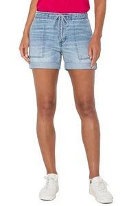 New Liverpool Jeans Women's Denim Rascal Shorts 8 Boylston Wash $79 NWT - Picture 1 of 10