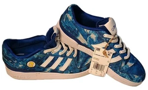 🔥 Adidas Forum Low Boys Youth The Simpsons BART Sneakers Royal Blue Size 3🔥 - Picture 1 of 19