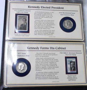 15 Medios Dólares Calidad Prueba (2) 1976 y (1 cada uno) 1977~1989 Campeones de la Libertad - Imagen 1 de 8