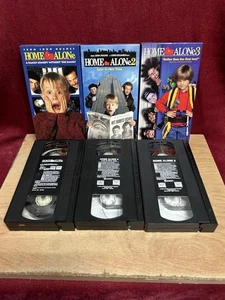Home Alone VHS Lot #3 Movies Vintage Preowned Like New Condition Family Comedy - Picture 1 of 2