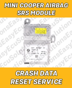 ✅ MINI COOPER 9367837 AIRBAG ECU SRS MODULE CRASH DATA RESET SERVICE - Picture 1 of 4