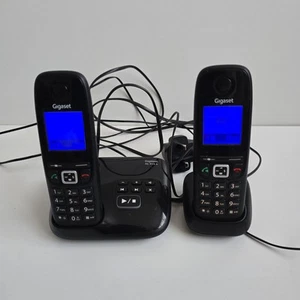 Téléphone sans fil Gigaset Duo AL415A avec répondeur et combiné double - Photo 1/6