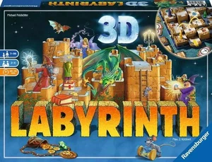 NUOVO Ravensburger 3D Labirinto Famiglia Gioco da Tavolo per Bambini e Adulti Età 7+ - Foto 1 di 4