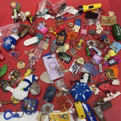 Huge keychains lot Keyrings Fobs Backpack Charms Purse Handbag  Pendants. #30 - Image 1 of 4