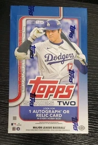 Caja de pasatiempos de béisbol sellada de fábrica Topps Serie 2 2025 - Imagen 1 de 7