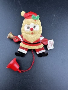 De colección - Broche de Navidad Articulado Plástico Tirador Cuerda Papá Noel - - Imagen 1 de 7