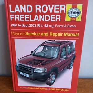 Land Rover Freelander 2 Haynes hardback service and repair manual. - Picture 1 of 3