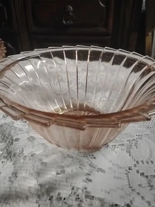 Vintage Sierra Pinwheel Pink Deep Bowl - Picture 1 of 8