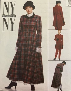 McCalls 7404 Lined Dress, Jacket, Skirt, Pants & Scarf Pattern Sz 14 Uncut FF - Picture 1 of 4