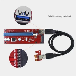 VER007 PCI-E GPU Riser Card 007S PCI Express for Mining Accessories - Afbeelding 1 van 7