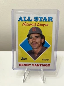 Benny Santiago 1988 Topps 404 Home Runs All Star National League Catcher - Picture 1 of 2
