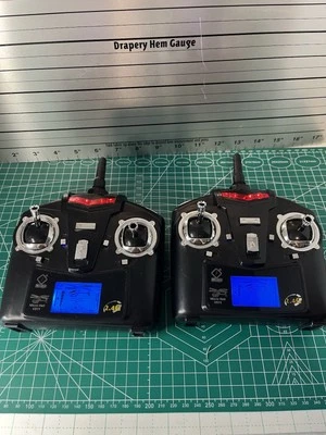 Lot Of 2 WL Toys V911 RC Helicopter Controller 2.4G 4CH  Remote Control Copter - Image 1 of 4