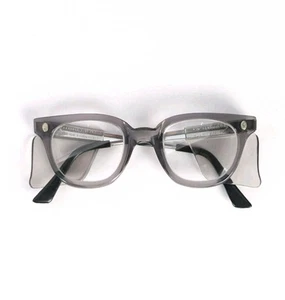 Vintage Fendall Safety Glasses T-30 Multi Fit Temple 4-1/2" W/ Side Shields VG - Bild 1 von 8