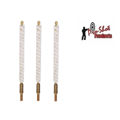 Pro-Shot Rfl. Bore Cleaning Mop 24 to 27 Cal Pack of 3  # MP24/27 New! - Image 1 of 3
