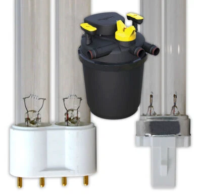 AQUACADABRA LAMPADINA UV LAGUNA PRESSURE-FLO 3000 6000 10000 14000 TUBO DI RICAMBIO LAGHETTO PESCI