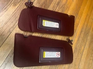 1991-1996 Chevy Caprice Buick Roadmaster Burg Sunvisors Sun Visor Shade Pair - Picture 1 of 24
