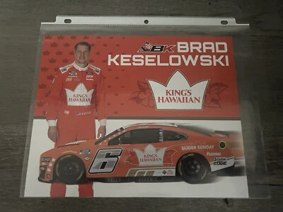 Брэд Кеселовски #6 2023 королей гавайский RFK гонки Nascar герой карта открытка - Изображение 1 из 2