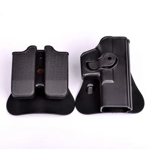 NEW Holster For Glock 17 19 Right Hand Belt Loop Paddle Platform Tactical Pistol - Picture 1 of 6
