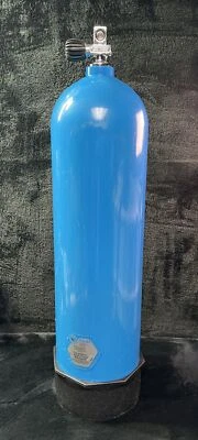 Vintage U.S.Divers Scuba Diving Tank Valve, Aqualung, Blue Cylinder - Image 1 of 4