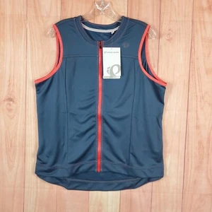Pearl Izumi Elite Escape Womens Jersey 2XL Blue Polyester Sleeveless Full Zip - Picture 1 of 13