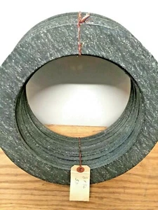 Compressed Fiber Gasket 1/16" Thick x 8" ID Pipe Flange Joint Gasket - Lot of 50 - Foto 1 di 3