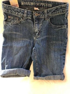 Girls Denim Bermuda Shorts L - Picture 1 of 11
