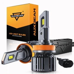 AUXBEAM Canbus H11 LED Faros Bombillas Blanco Luz Baja Super Brillante 90W 25000LM - Imagen 1 de 12