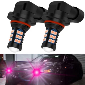 9145 Pink Purple LED Daytime Running Light DRL Bulbs For Acura ILX TSX MDX TL RL - Picture 1 of 7