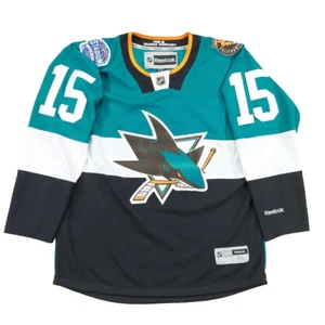 Camiseta deportiva para hombre San Jose Sharks Stadium Series Reebok NHL Kaiser Permanente #15 - Imagen 1 de 8