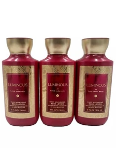 Bath & Body Works LOTTO 3 crema lozione corpo nutriente quotidiana luminosa 8 oz cocco - Foto 1 di 4