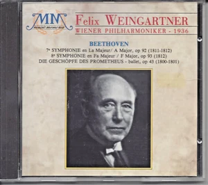 Beethoven Sym 7 & 8, Prometheus Overture - Weingartner / Vienna Phil. Orch - C/D - Picture 1 of 2