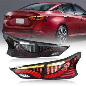 LED Tail Lights for 2019-2025 Nissan Altima Sedan Rear Lamps Sequential Signal - Picture 1 of 19
