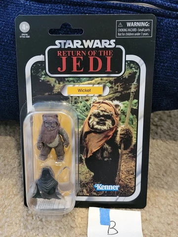 Star Wars Vintage Collection 3.75" Wicket Figure VC27 Ewok Return of the Jedi Cover