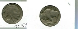 1914 D BUFFALO HEAD NICKEL TYPE COIN GOOD 7254P - Picture 1 of 1