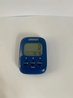 Omron Alvita HJ325 Blue Tri-Axis Alvita Ultimate Pedometer Step Counter GENUINE - Image 1 of 4