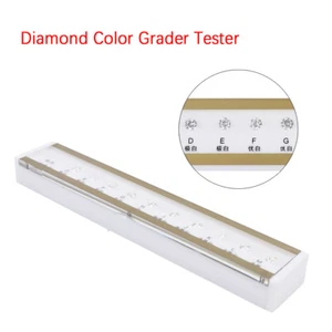 GIA Master Set Diamond Color Grading Color Tester D-M Colorimetric 10 Stone - Picture 1 of 13