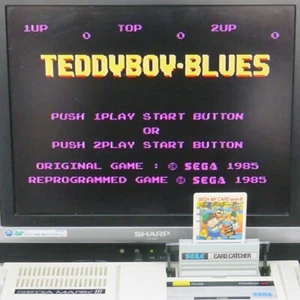 TEDDYBOY BLUES Sega markIII Card Japan Import MASTER SYSTEM mark3 NTSC-J Used - Picture 1 of 2